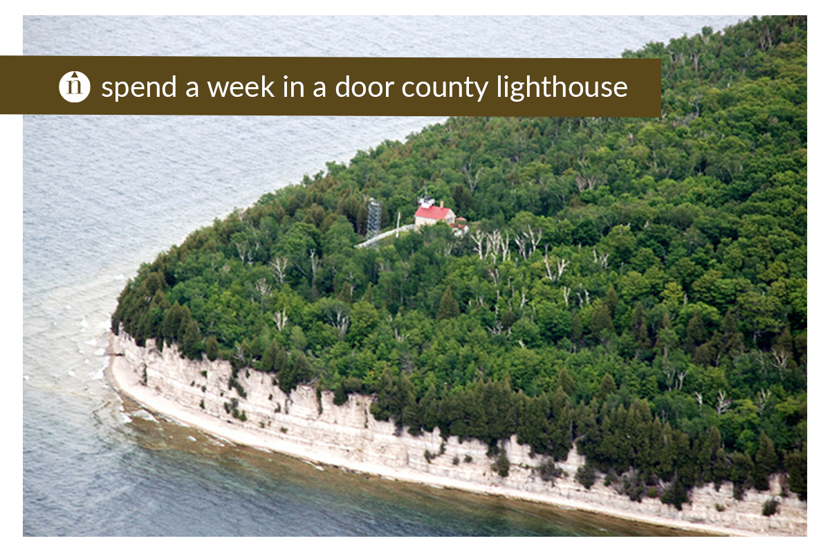 Spend a week in a door county lighthouse