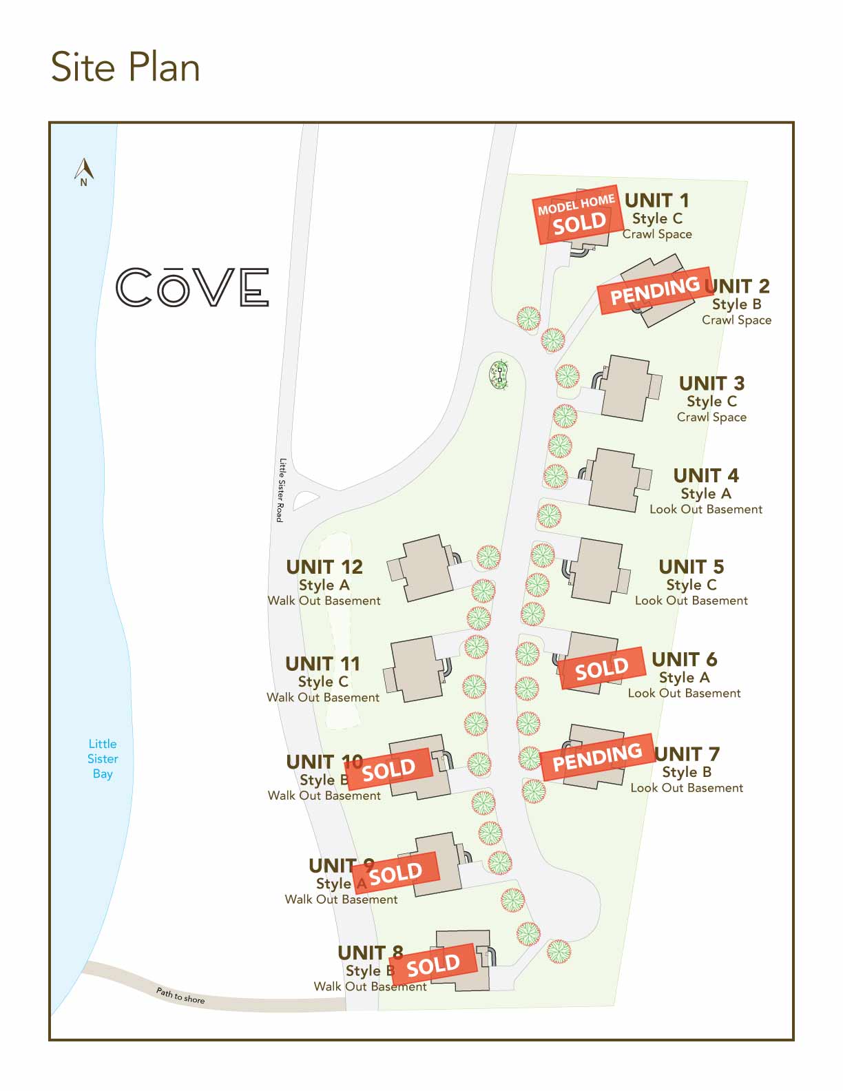 The Cove Site Plan