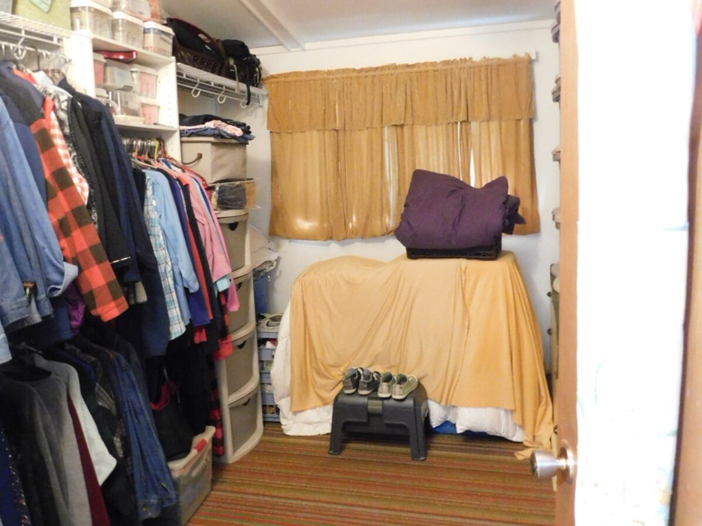 Third bedroom used as closet now