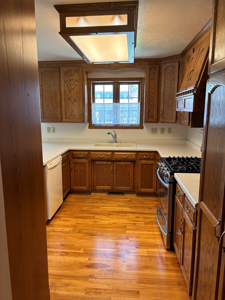 Kitchen as you enter from garage