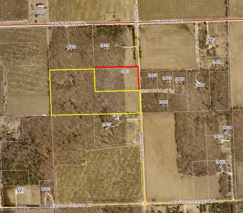 7853 Memorial Dr, Egg Harbor, Wisconsin 54209, ,Inland Vacant Land,For Sale,Memorial Dr,141591